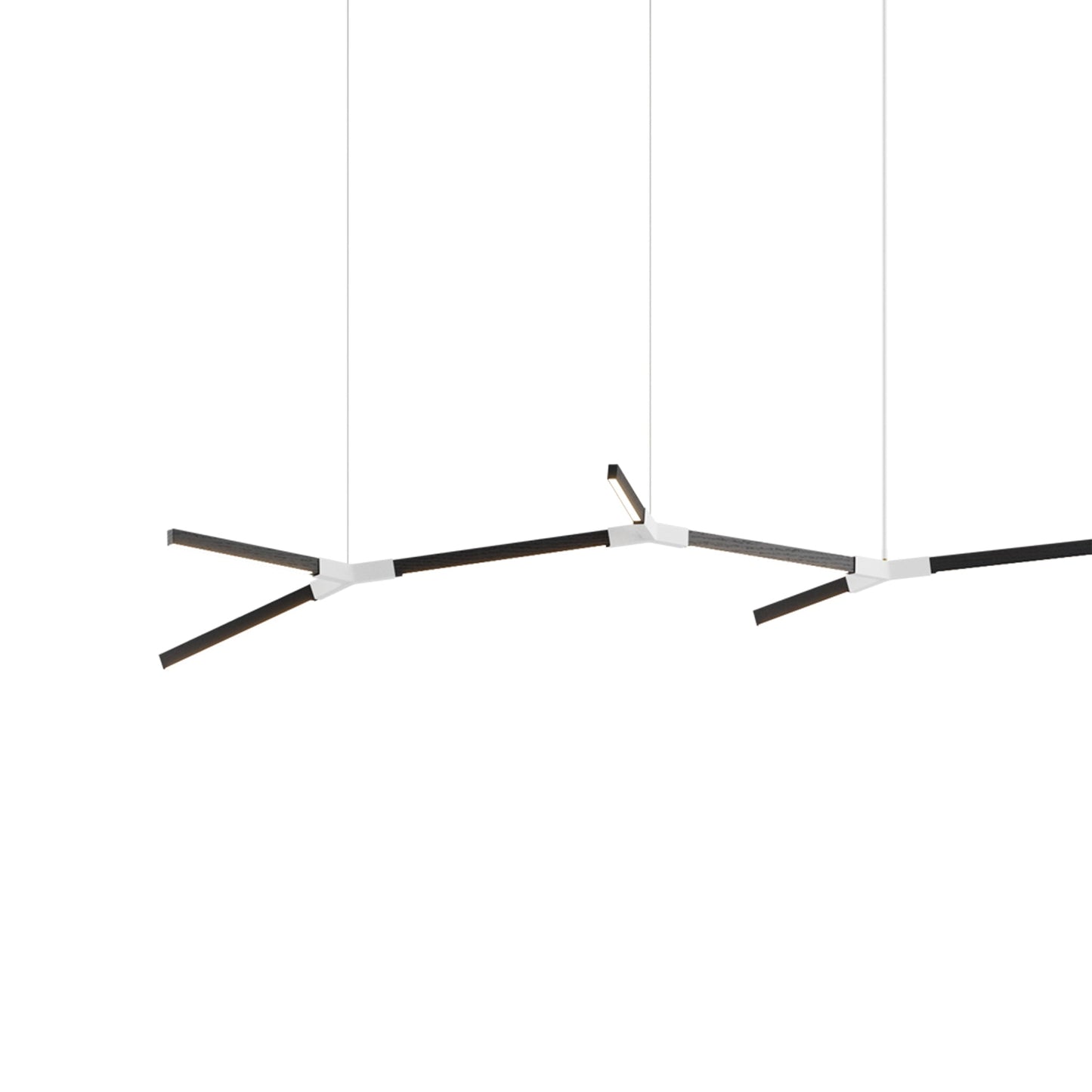 Bough Branching Middle LED Chandelier in Detail.
