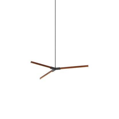 Bough Little LED Pendant Light in Water Tower Redwood/Blackened.