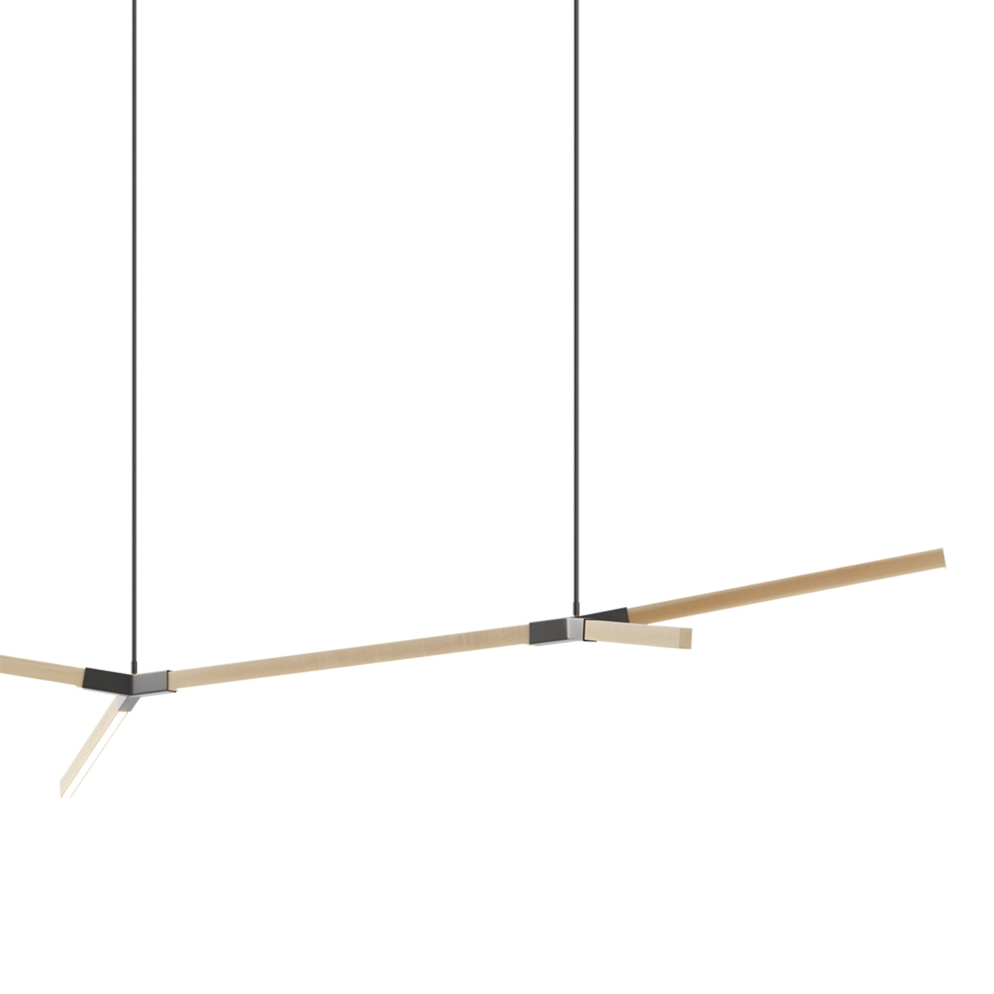Bough Middle Double LED Pendant Light in Detail.