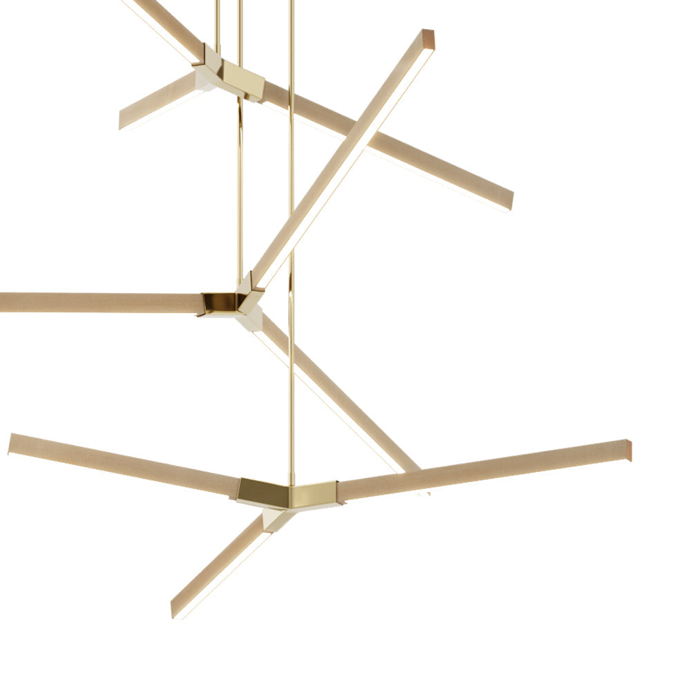 Bough Multi Light LED Chandelier in Detail.