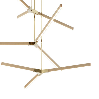 Bough Multi Light LED Chandelier in Detail.