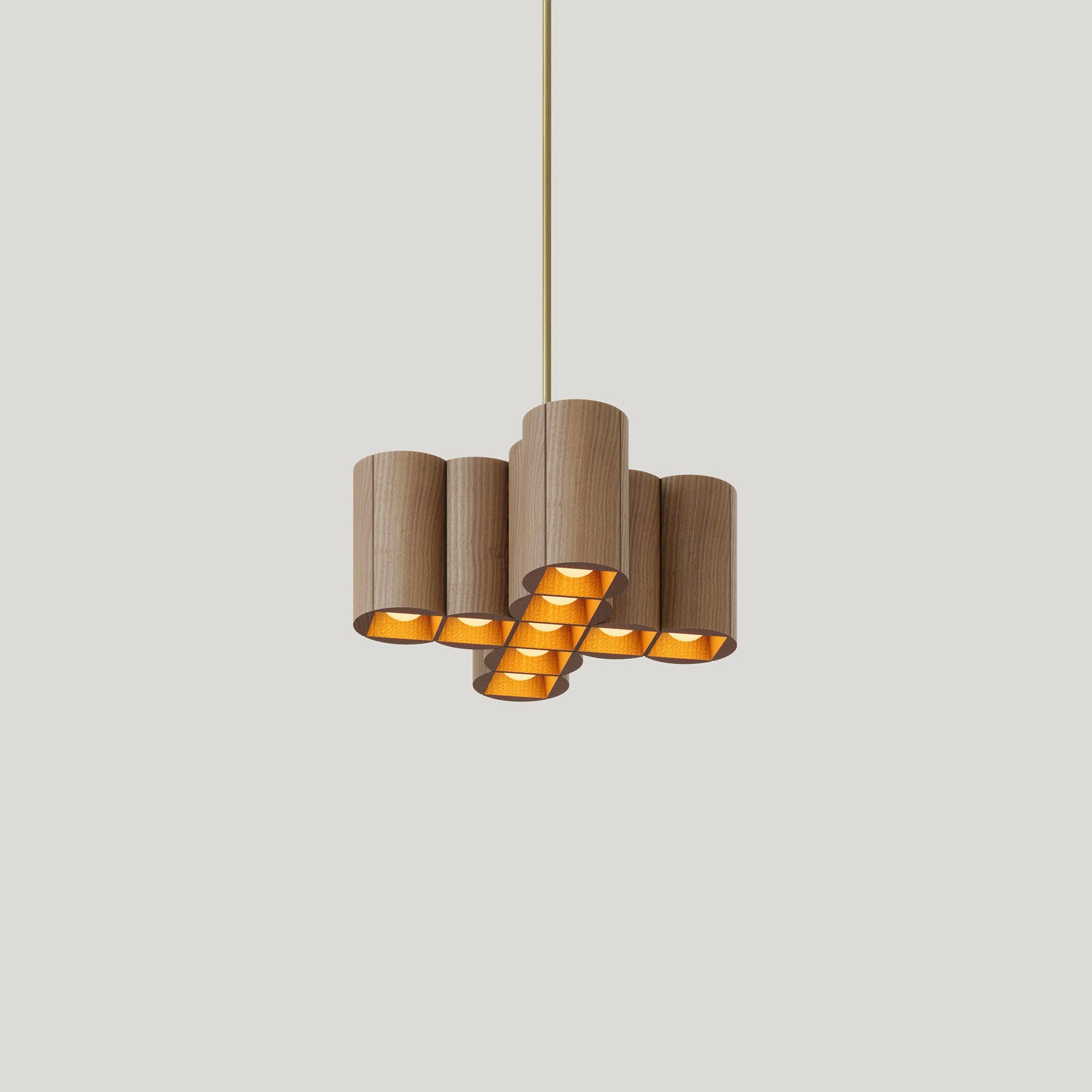 Colonnade Cross Chandelier in Detail.
