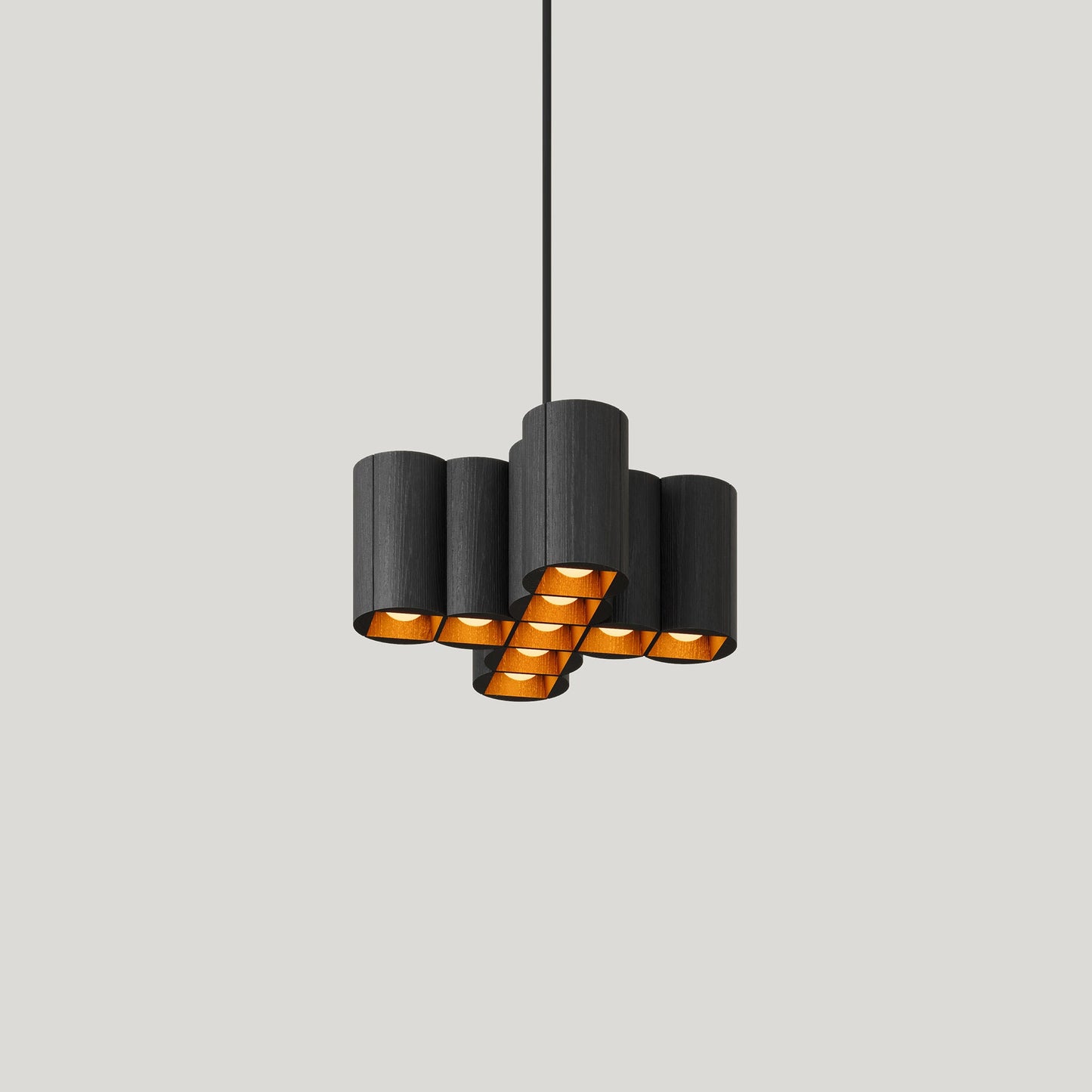 Colonnade Cross Chandelier in Detail.