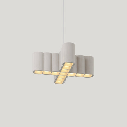 Colonnade Cross Chandelier in Detail.