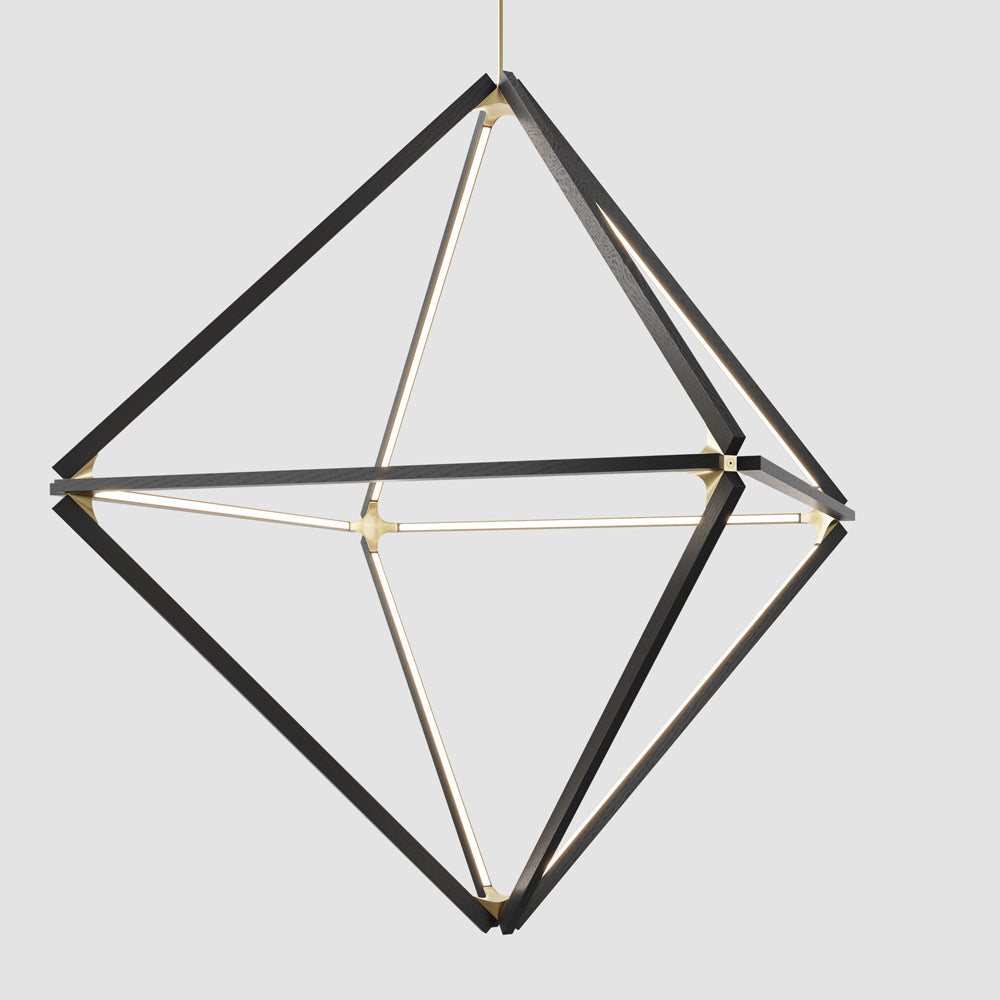 Diamond Big LED Pendant Light in Detail.