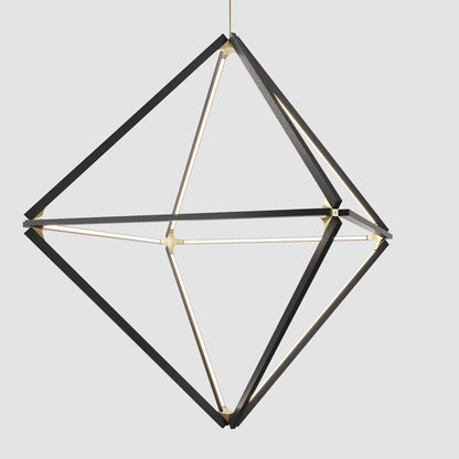 Diamond Big LED Pendant Light in Detail.