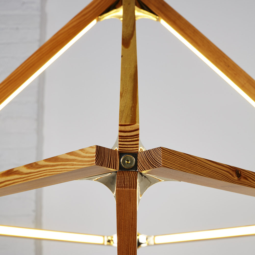 Diamond Big LED Pendant Light in Detail.