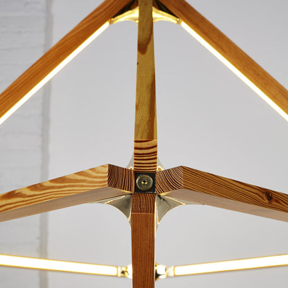 Diamond Big LED Pendant Light in Detail.