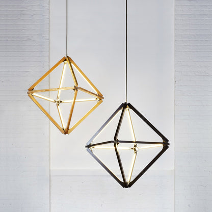 Diamond Middle LED Pendant Light in Detail.