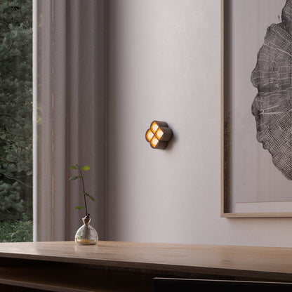 Dot Wall Light in living room.