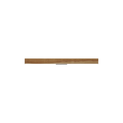 Ray 1.5ft Directional LED Wall Light in Maple/Slate Grey.
