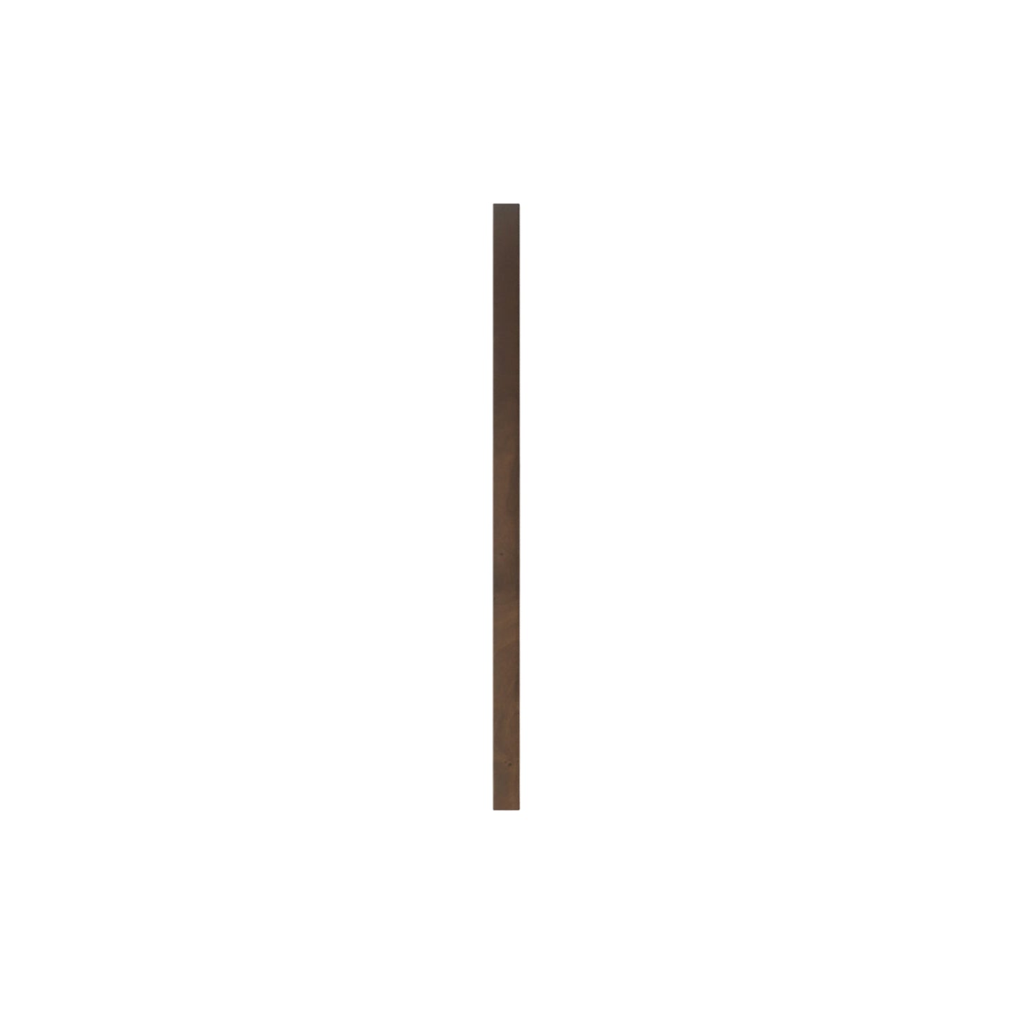 Ray 1.5ft LED Wall Light in American Walnut/Slate Grey.