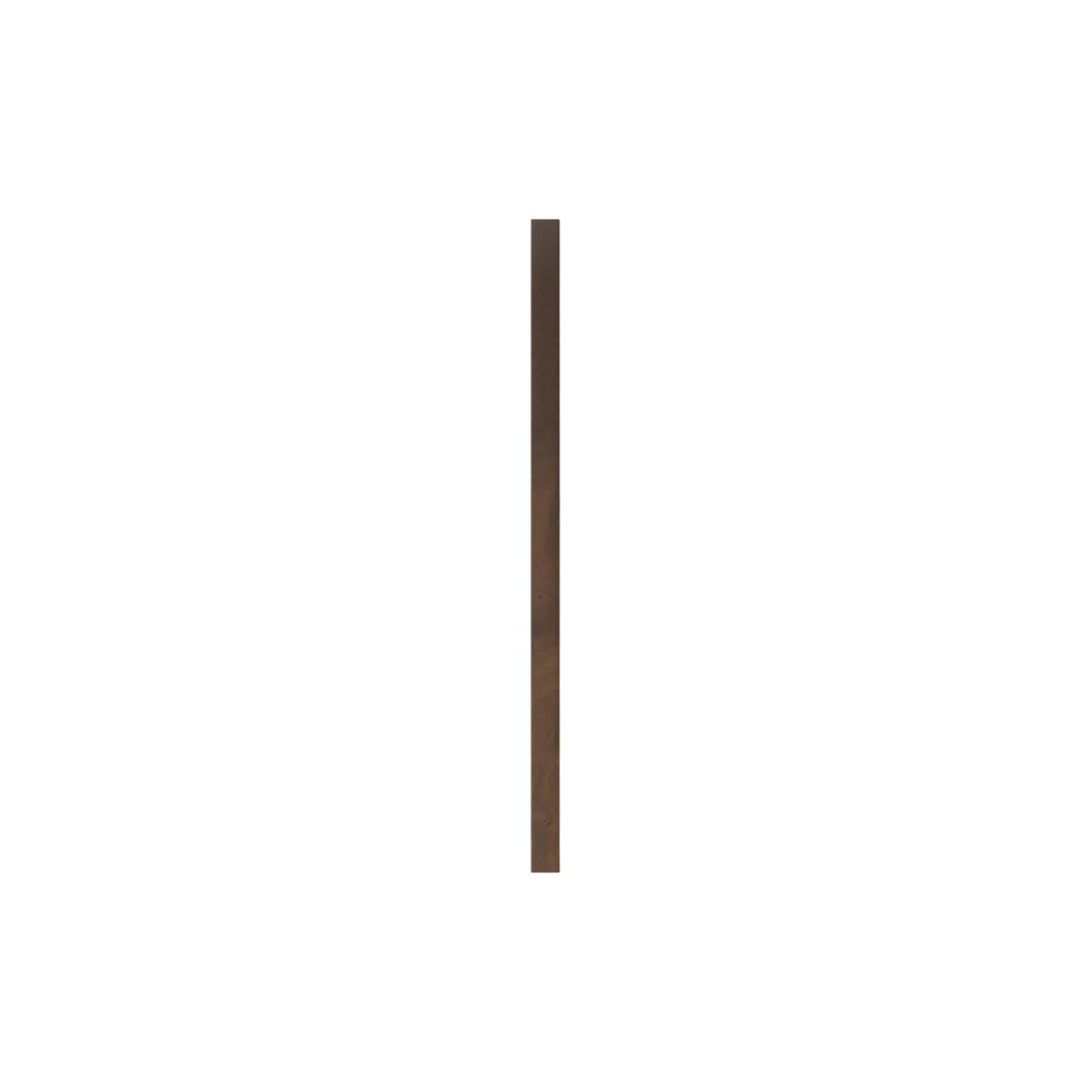 Ray 1.5ft LED Wall Light in American Walnut/Slate Grey.