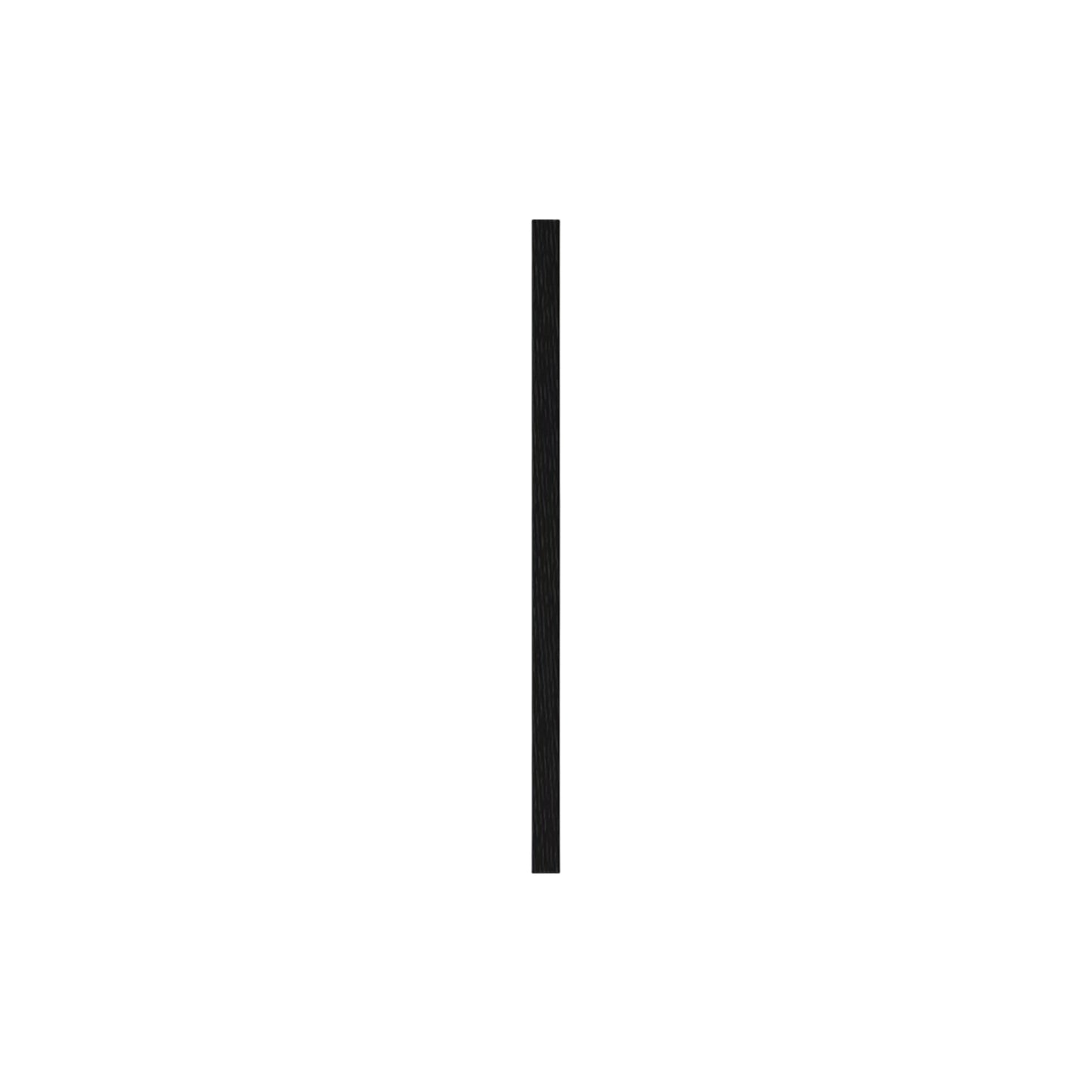 Ray 1.5ft LED Wall Light in Ebonized Oak/Slate Grey.