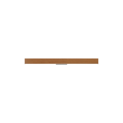 Ray 1.5ft LED Wall Light - Directional in Heart Pine (Reclaimed)/Slate Grey.