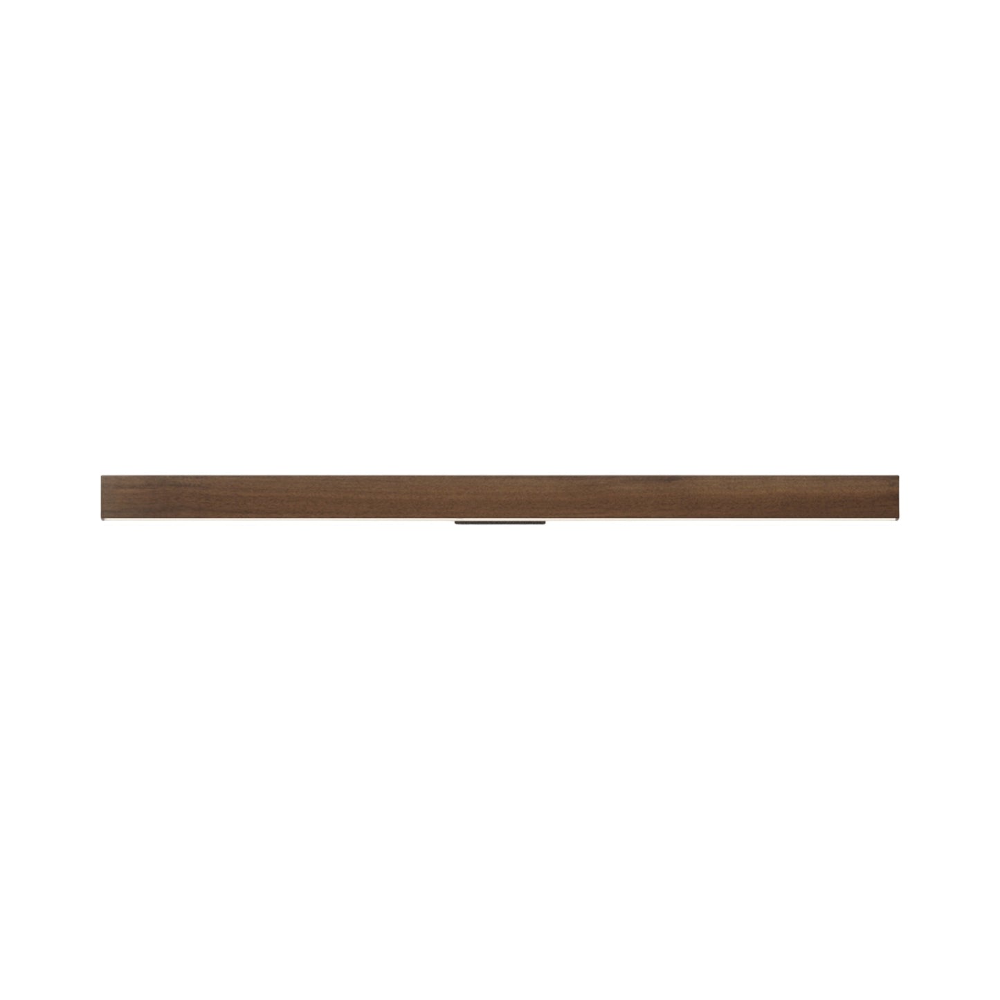 Ray 2ft Directional LED Wall Light in American Walnut/Blackened.