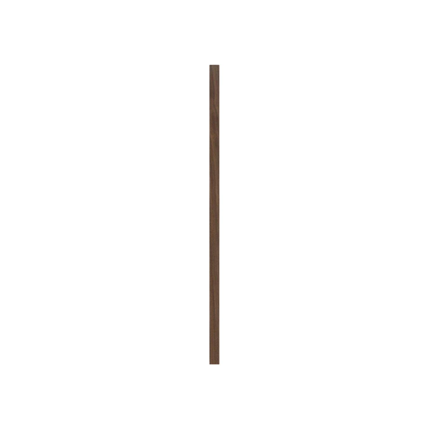 Ray 2ft LED Wall Light  in American Walnut/Slate Grey.