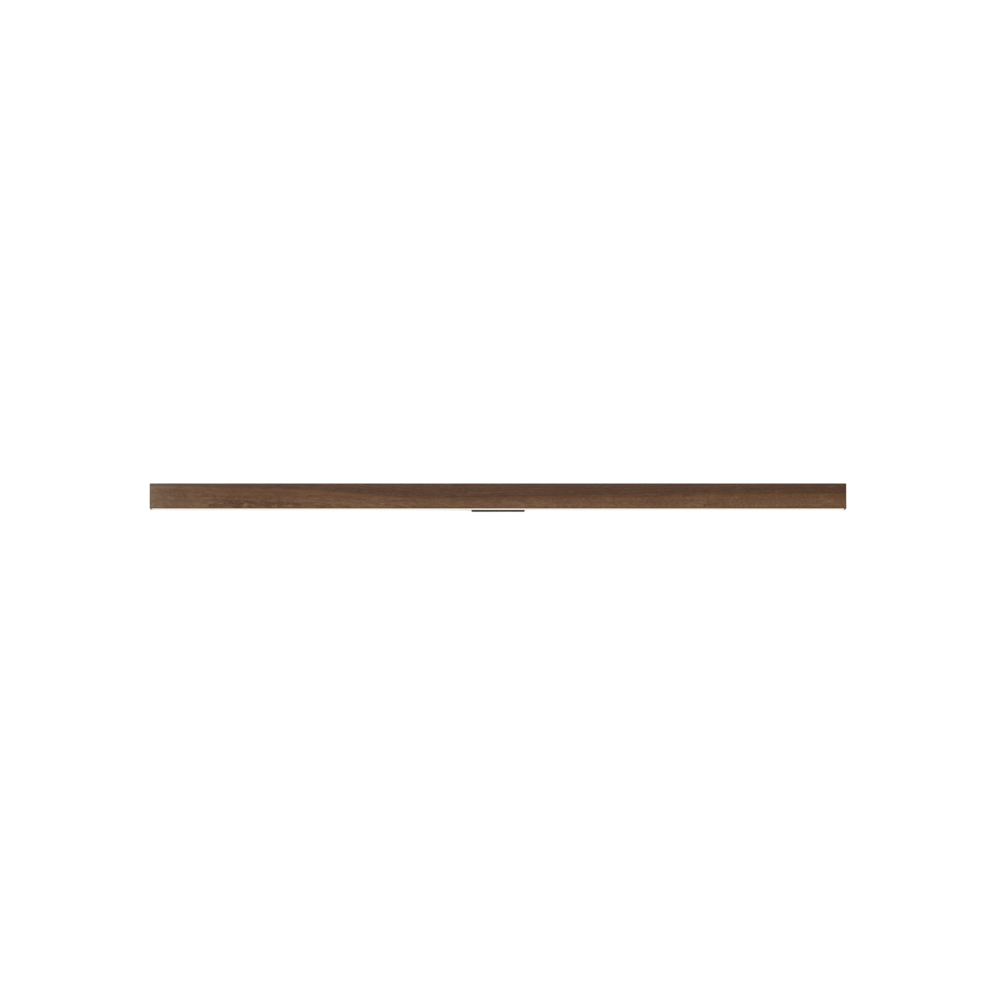 Ray 3ft Directional LED Wall Light in American Walnut/Slate Grey.