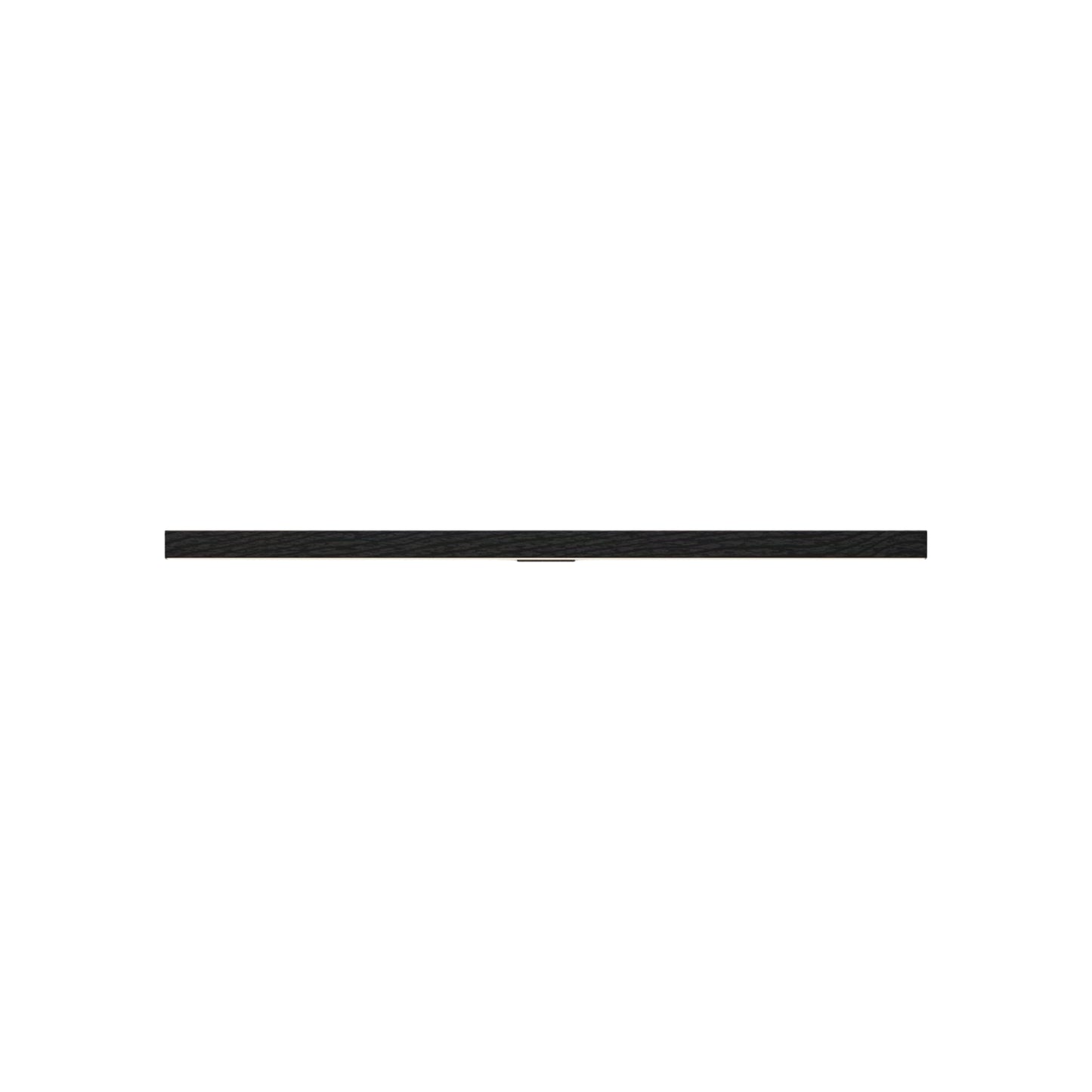 Ray 3ft Directional LED Wall Light in Ebonized Oak/Slate Grey.