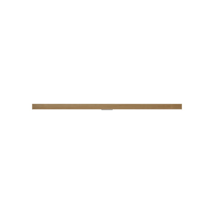 Ray 3ft Directional LED Wall Light in Maple/Slate Grey.