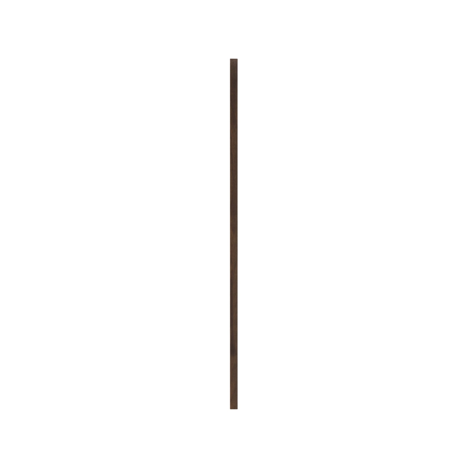 Ray 3ft LED Wall Light in American Walnut/Slate Grey.