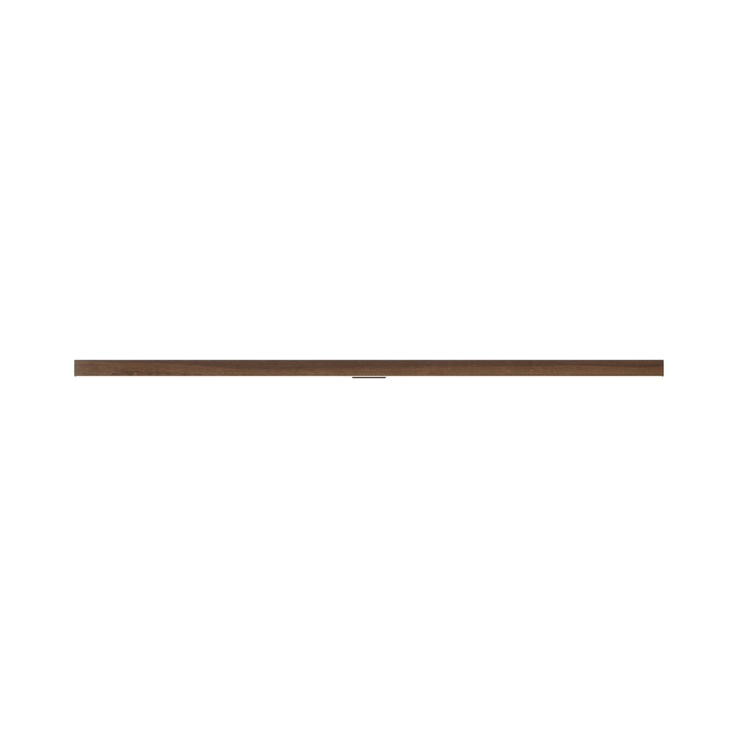 Ray 4ft Directional LED Wall Light in American Walnut/Slate Grey.