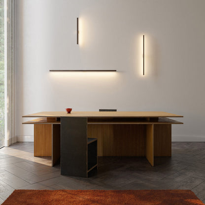 Ray 4ft Directional LED Wall Light in living room.