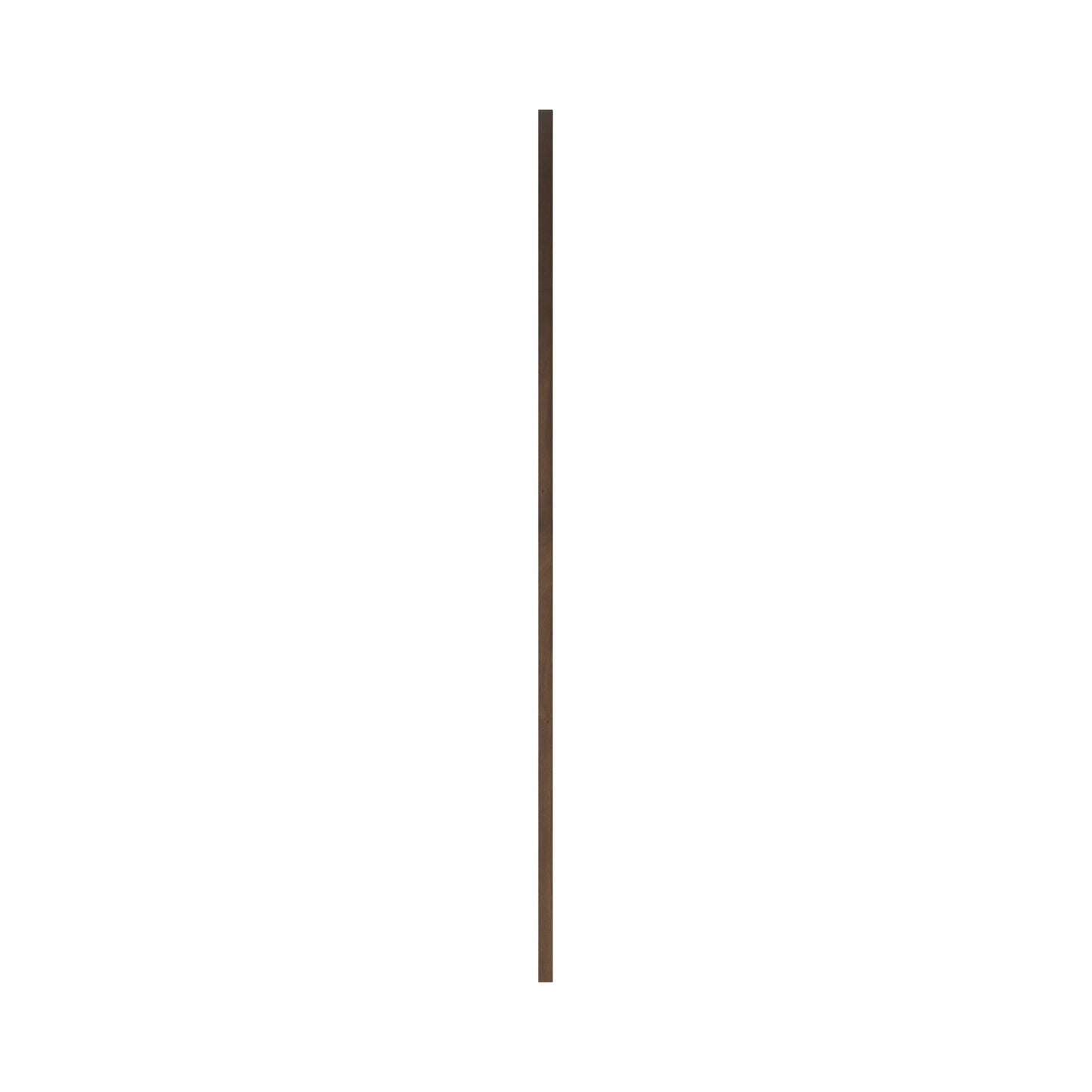 Ray 4ft LED Wall Light in American Walnut/Blackened.