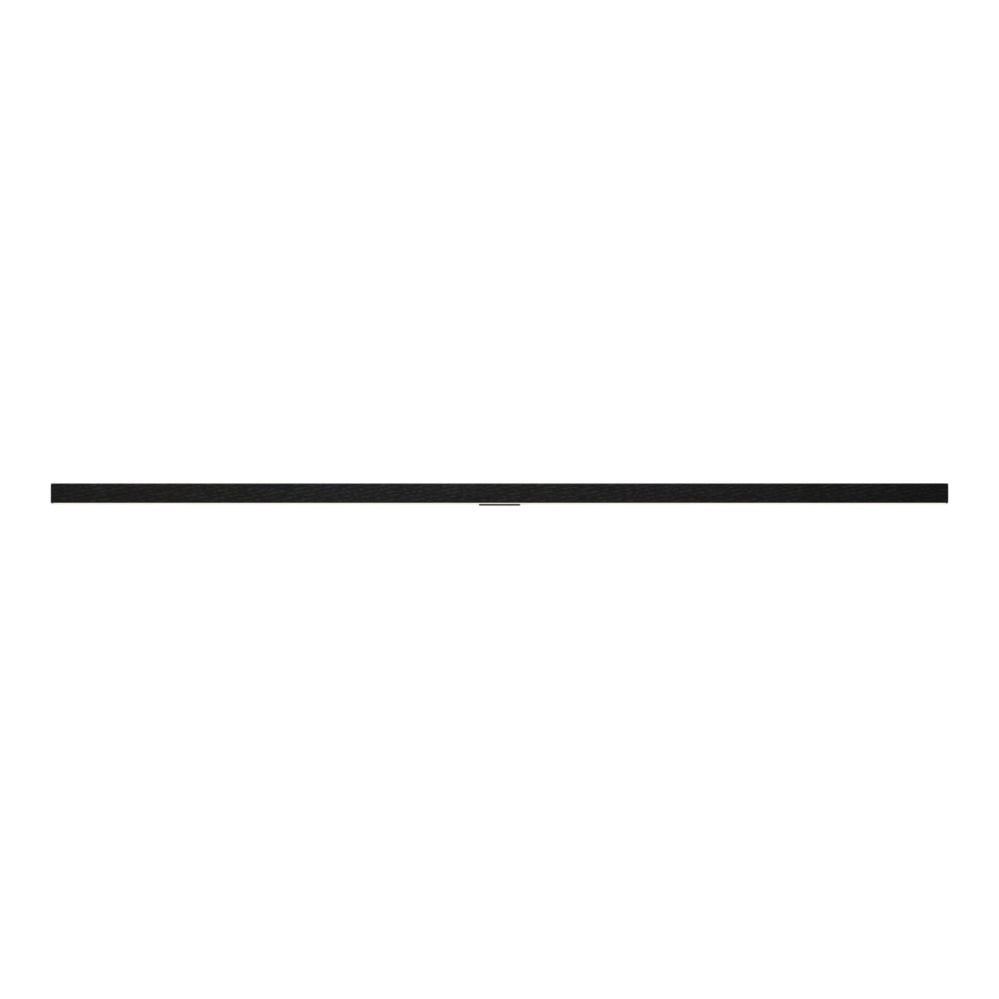 Ray 5ft Directional LED Wall Light in Ebonized Oak/Slate Grey.