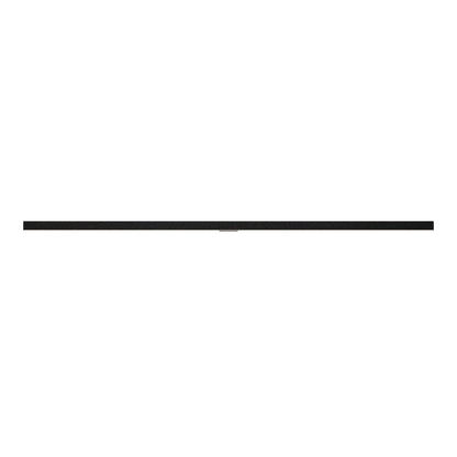 Ray 5ft Directional LED Wall Light in Ebonized Oak/Slate Grey.