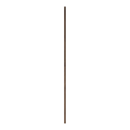 Ray 5ft LED Wall Light in American Walnut/Slate Grey.