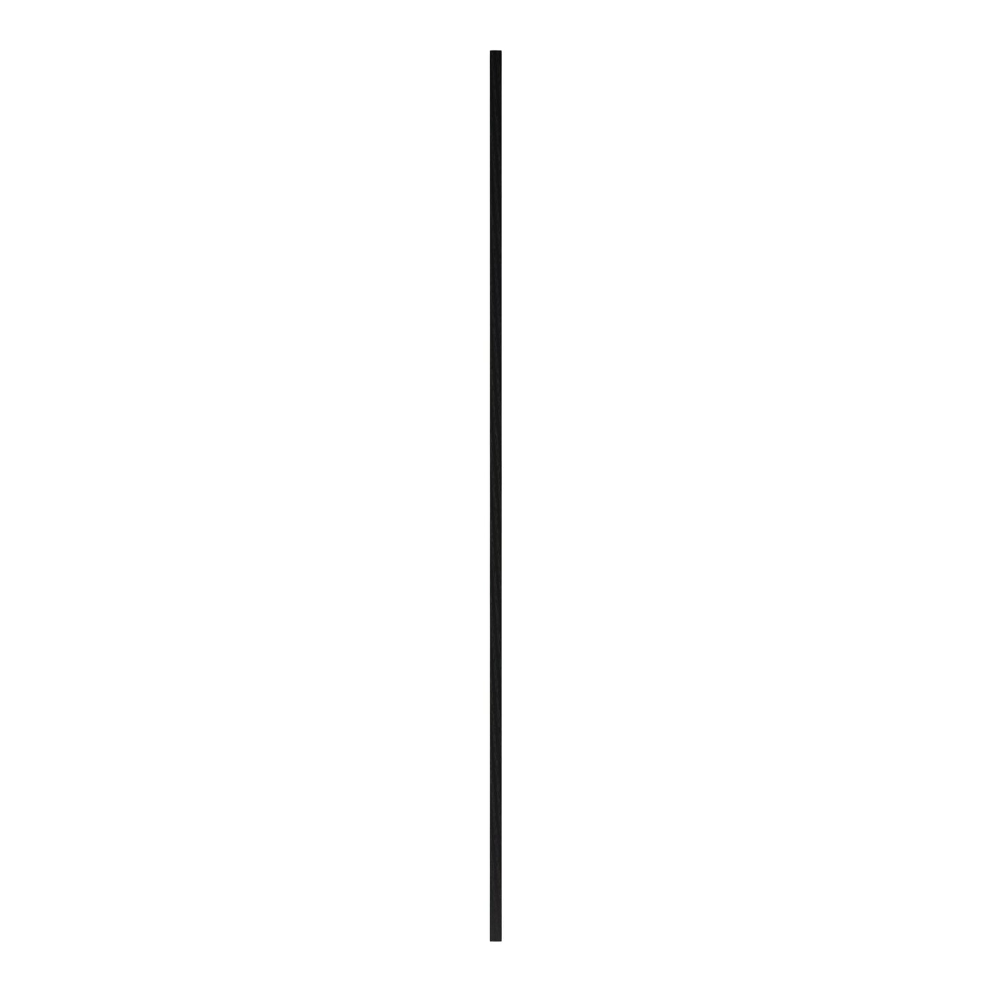 Ray 5ft LED Wall Light - Wall Facing in Ebonized Oak/Slate Grey.