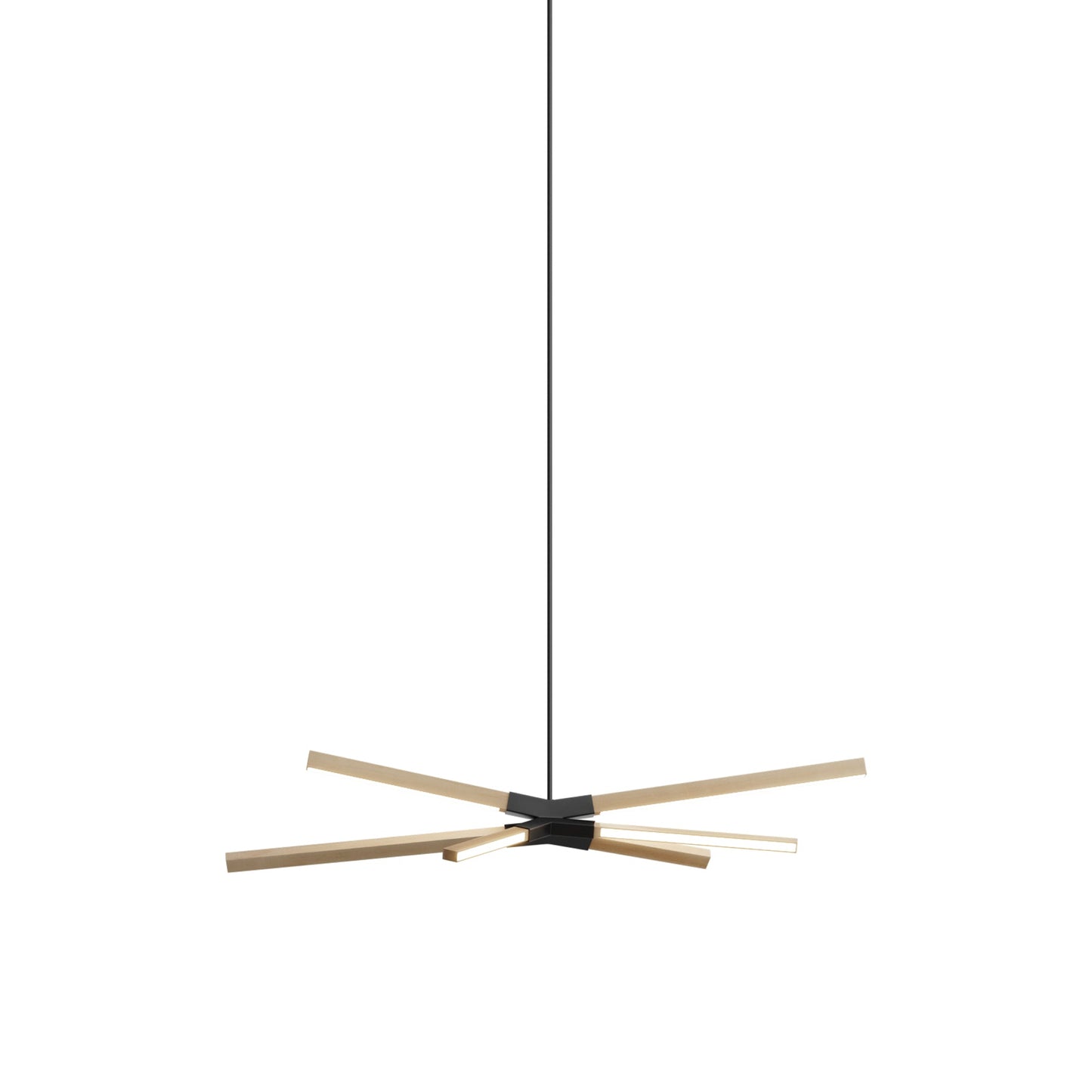 Skybang Little LED Pendant Light in Maple (Blackened).