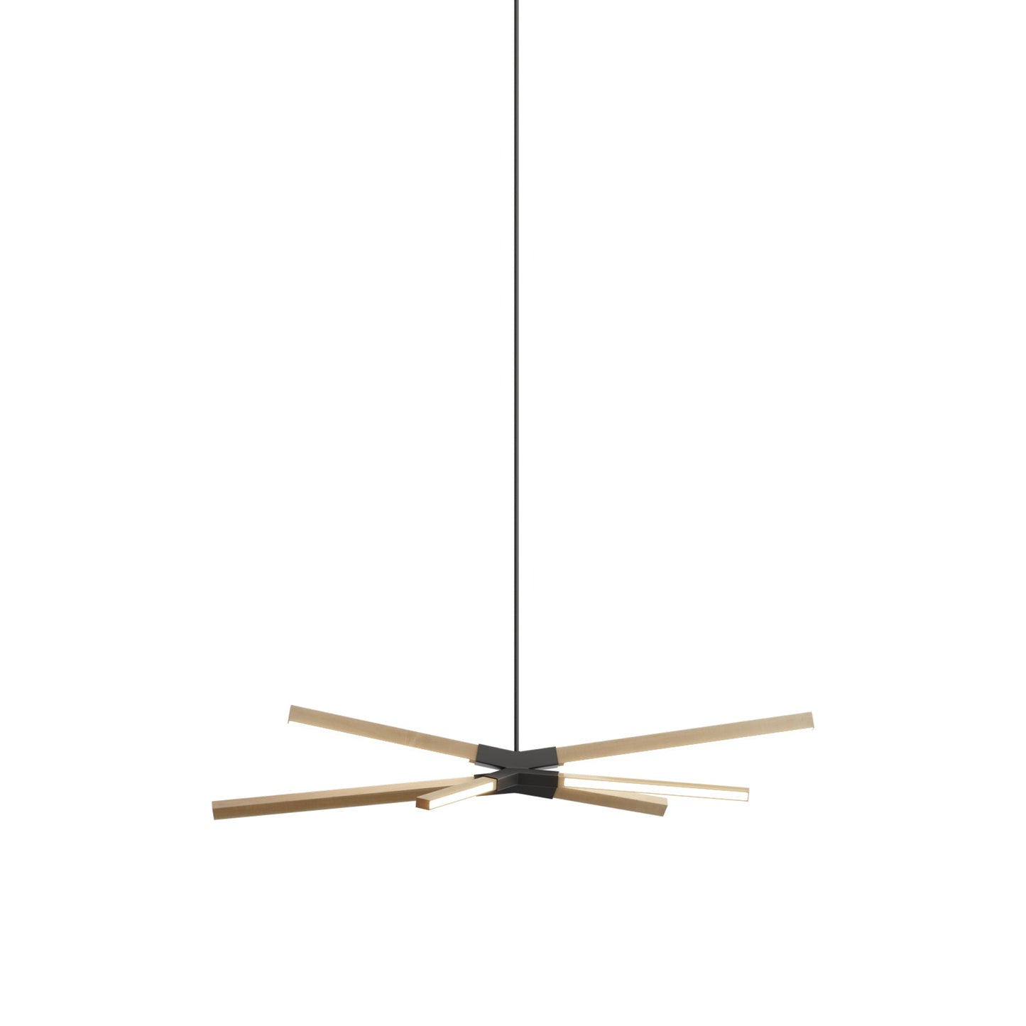 Skybang Little LED Pendant Light in Maple (Slate Grey).