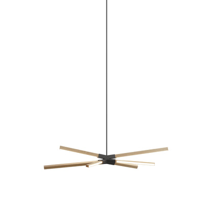Skybang Little LED Pendant Light in Maple (Slate Grey).