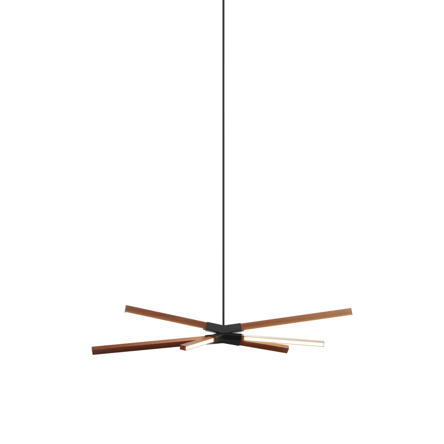 Skybang Little LED Pendant Light in Water Tower Redwood (Matte Black).