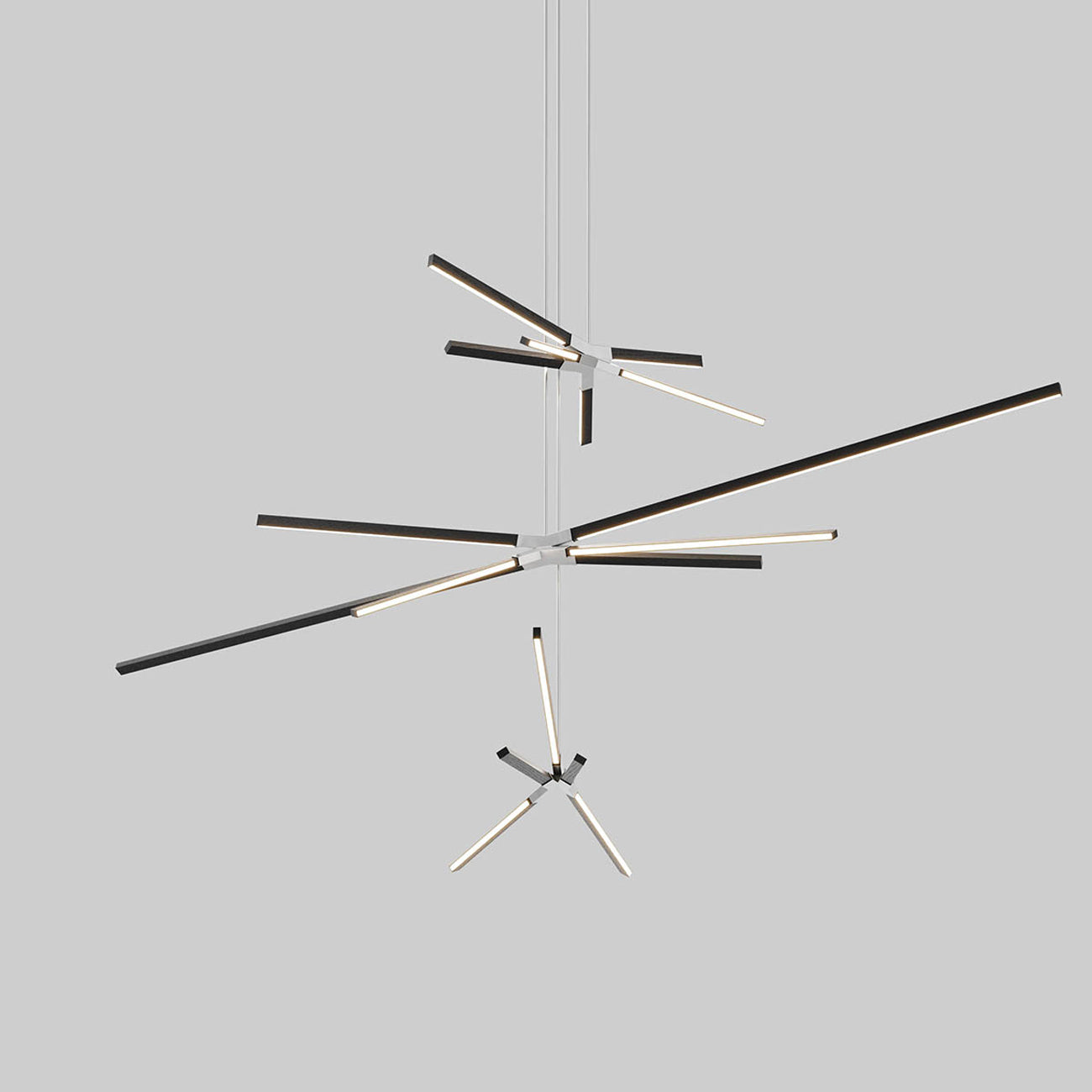 Skybang Multi Light LED Chandelier in Detail.