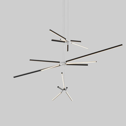 Skybang Multi Light LED Chandelier in Detail.