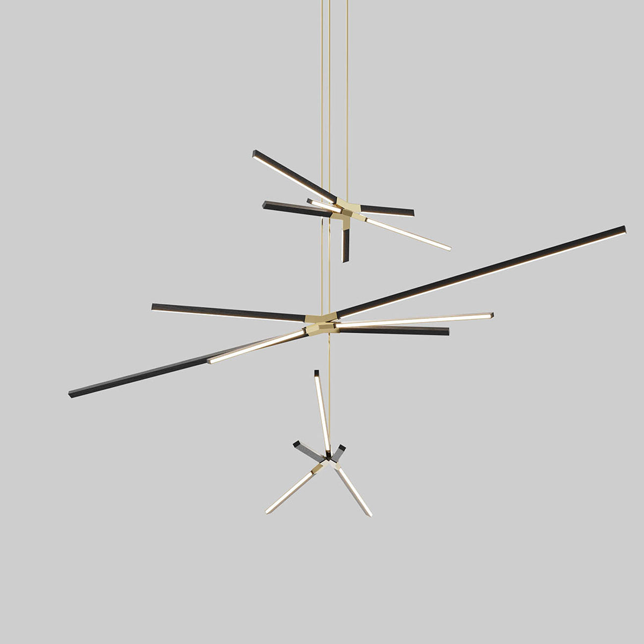 Skybang Multi Light LED Chandelier in Detail.