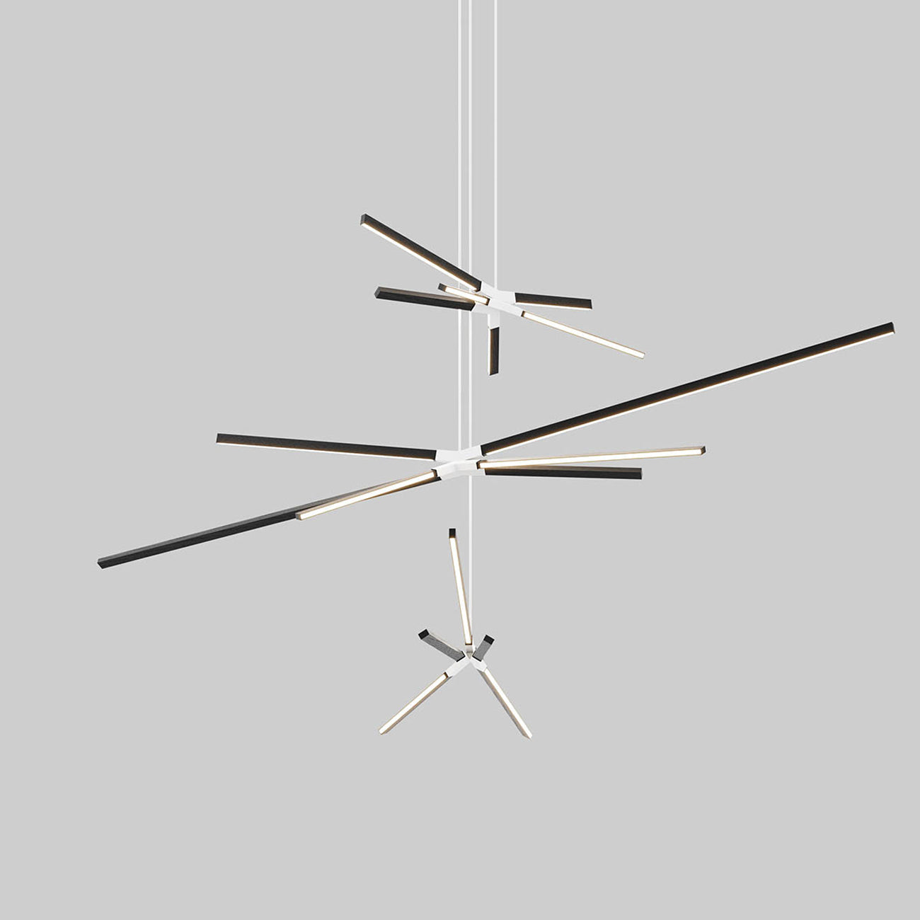 Skybang Multi Light LED Chandelier in Detail.
