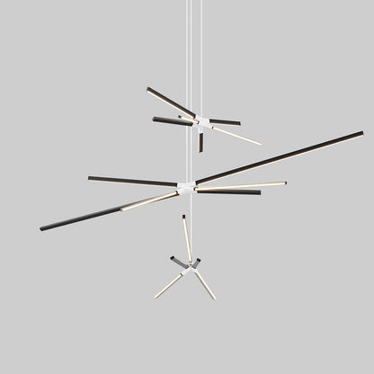 Skybang Multi Light LED Chandelier in Detail.