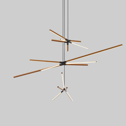 Skybang Multi Light LED Chandelier in Detail.