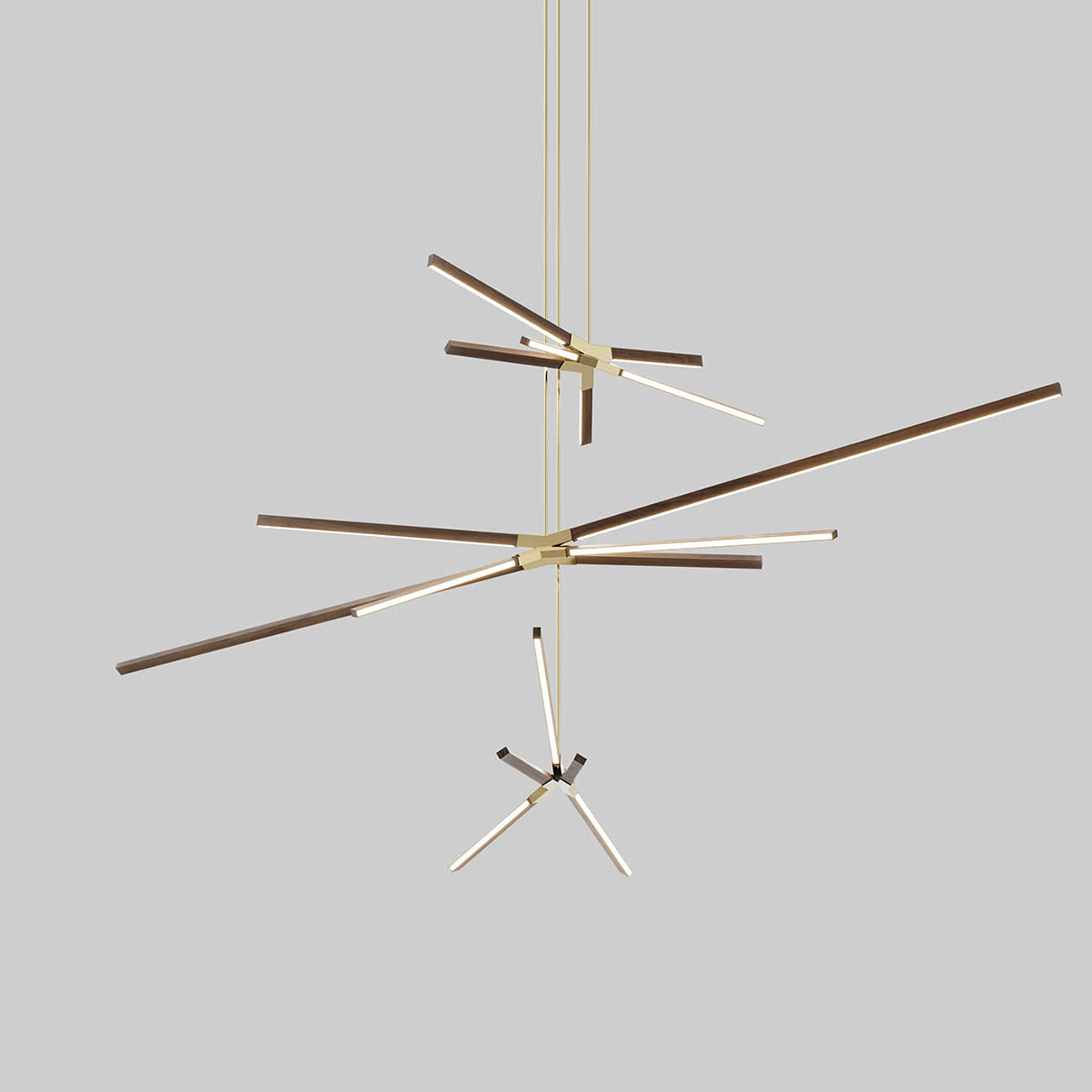 Skybang Multi Light LED Chandelier in Detail.