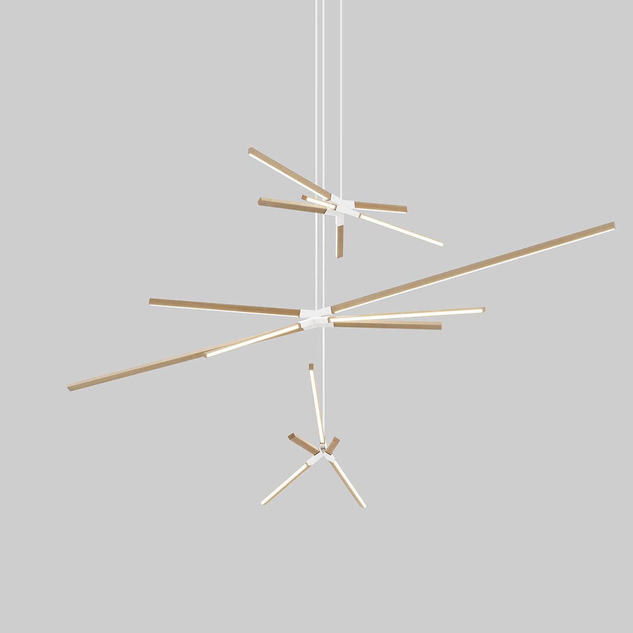 Skybang Multi Light LED Chandelier in Detail.