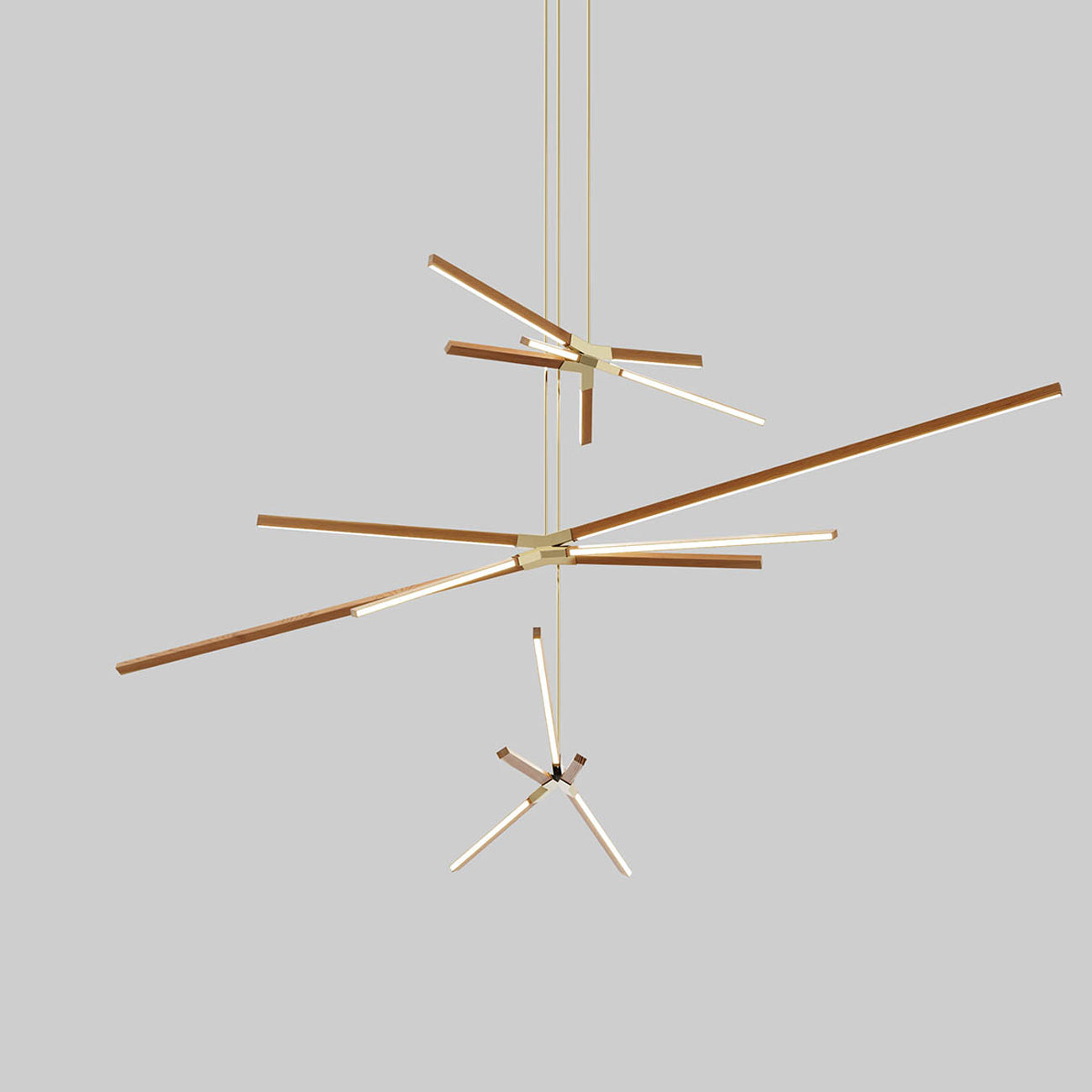 Skybang Multi Light LED Chandelier in Detail.