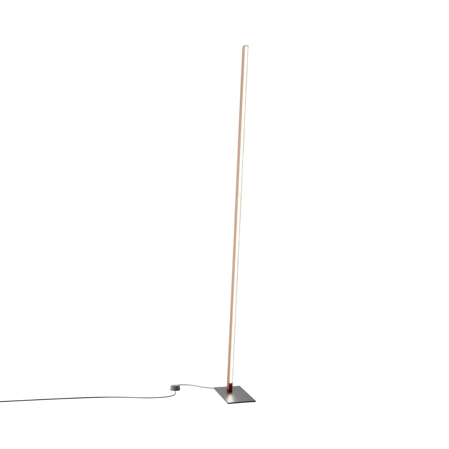 Torch LED Floor Lamp in Water Tower Redwood/Blackened.