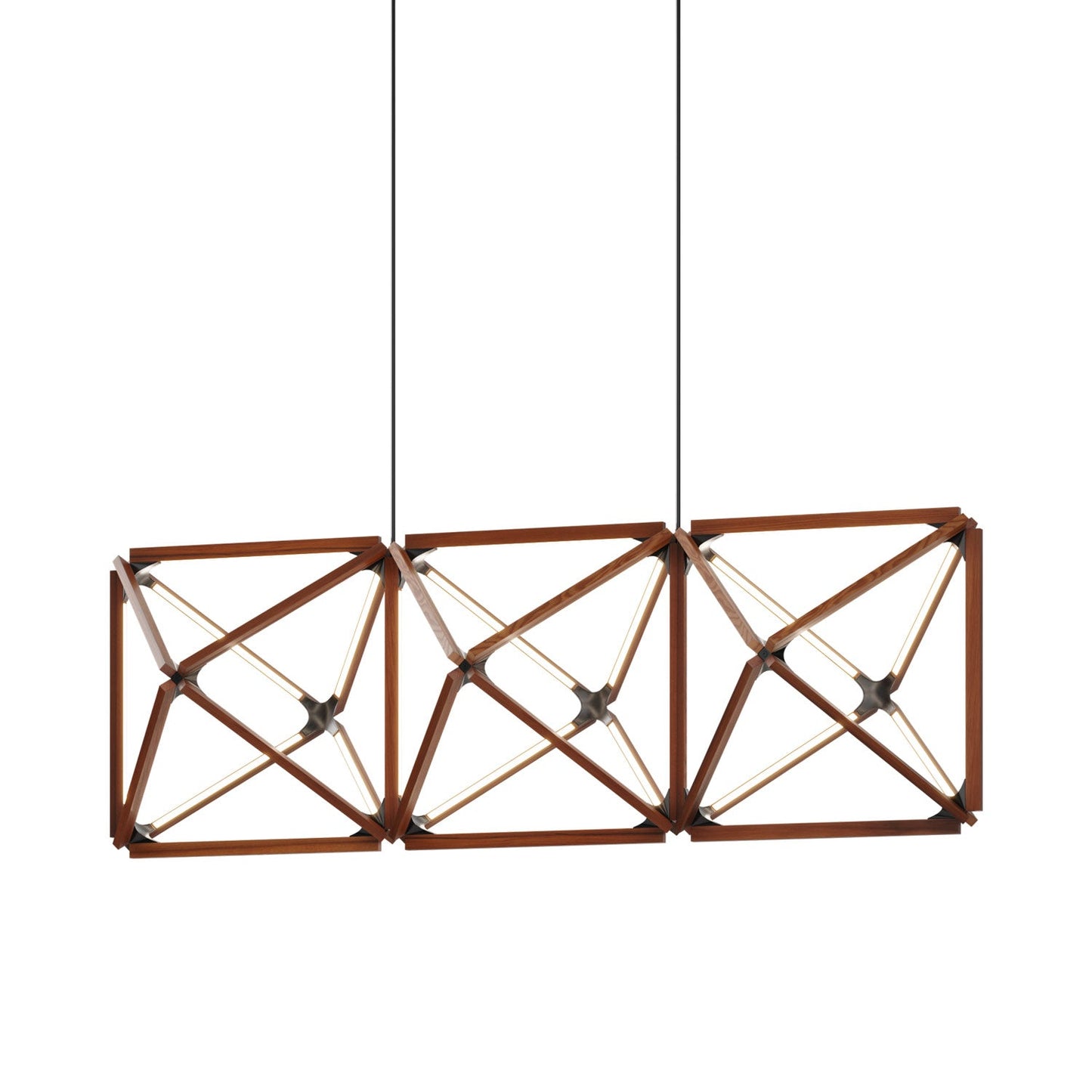 Truss Linear LED Chandelier.