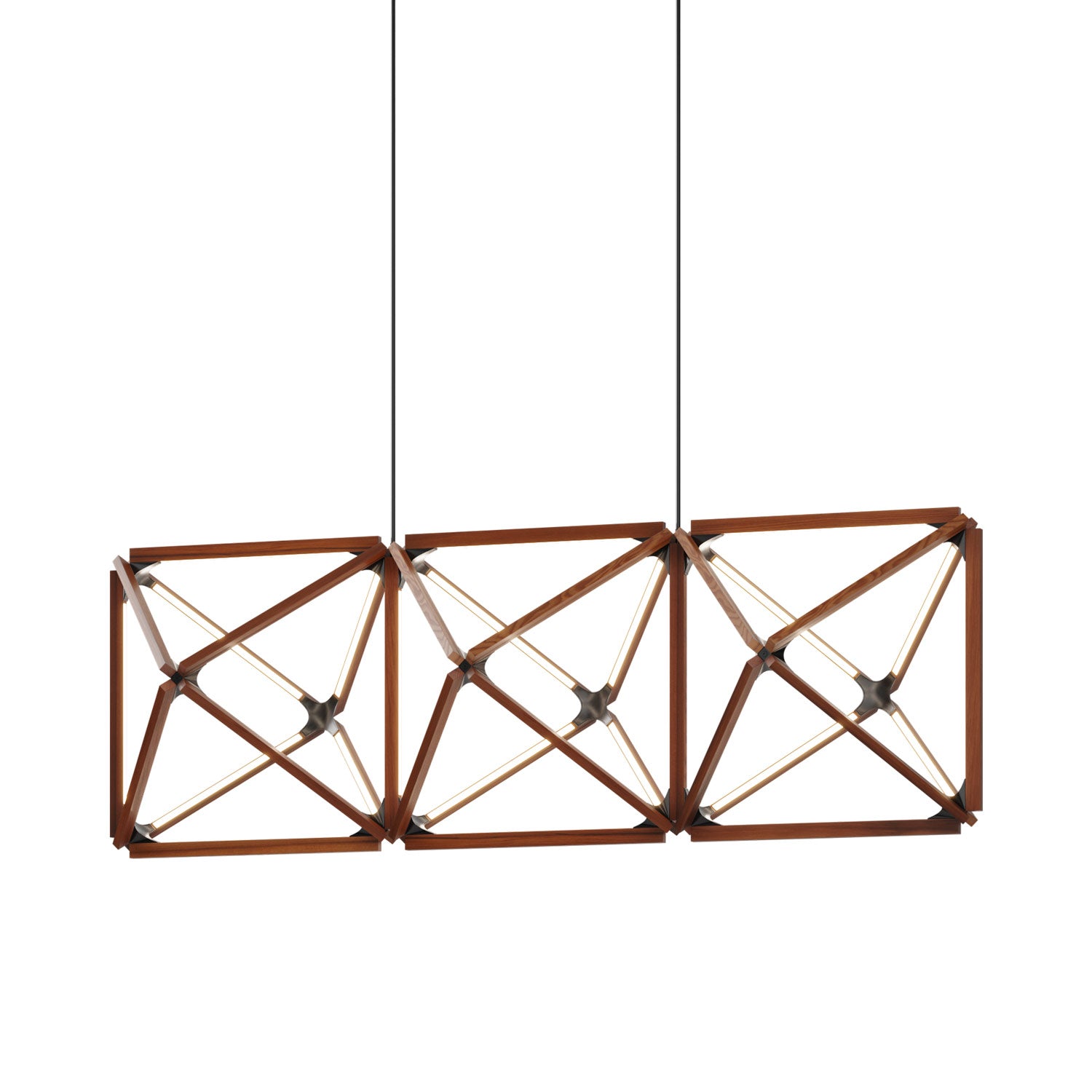 Truss Linear LED Chandelier.