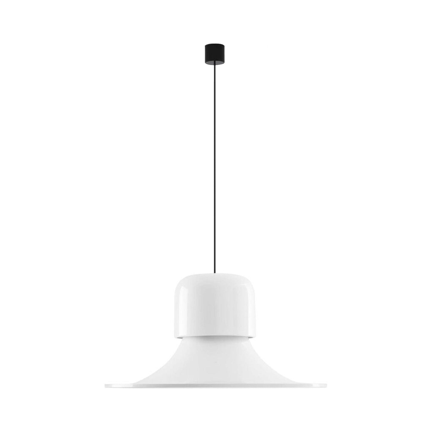 Campana Pendant Light in White.