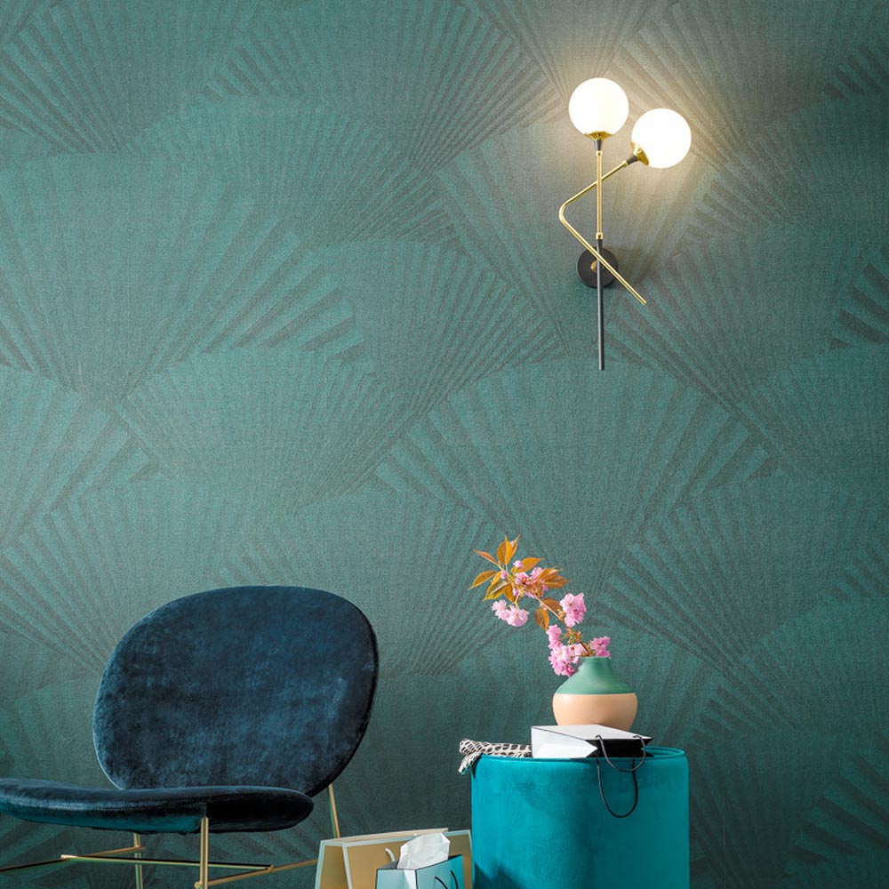 Galassia Wall Light in living room.